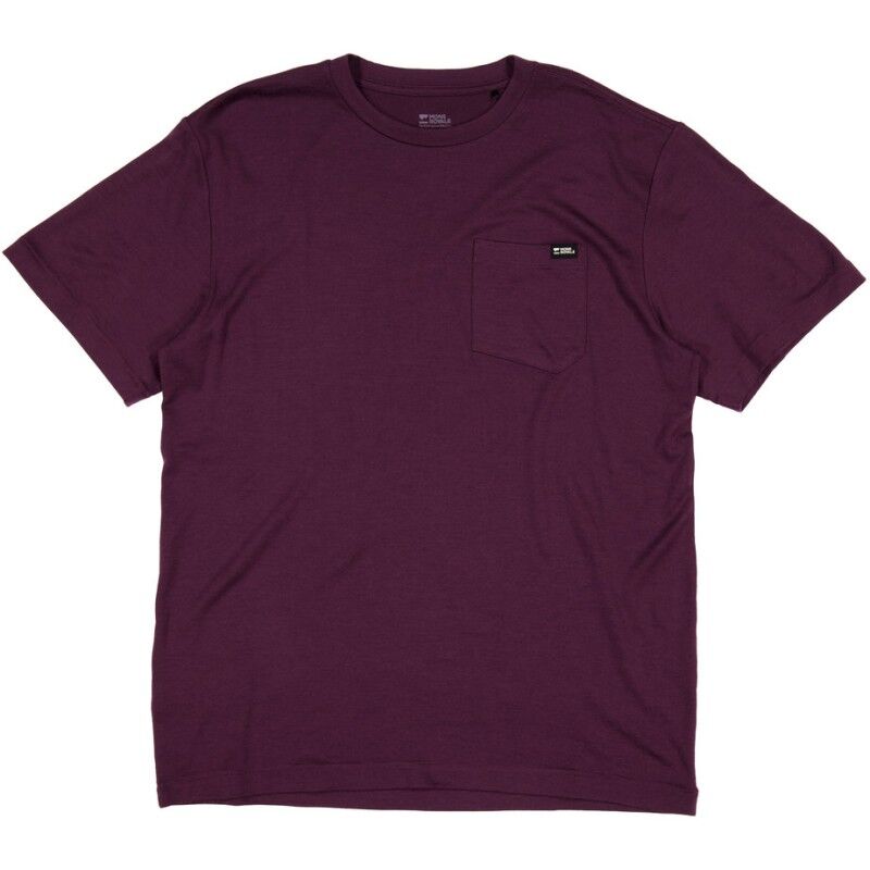 MP Heavyweight Merino Pocket T-Shirt - Merinoshirt - Heren