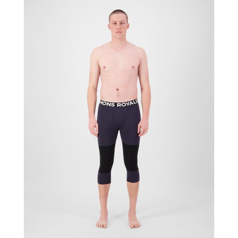 Mons Royale Olympus Merino Base Layer 3/4 Legging - Ropa interior merino - Hombre | Hardloop