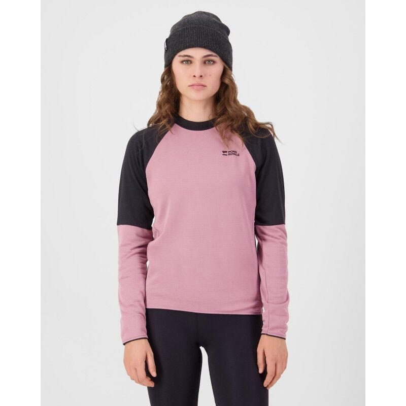Mons Royale Quad Merino Fleece Pullover - Sweatshirt en laine mérinos femme | Hardloop