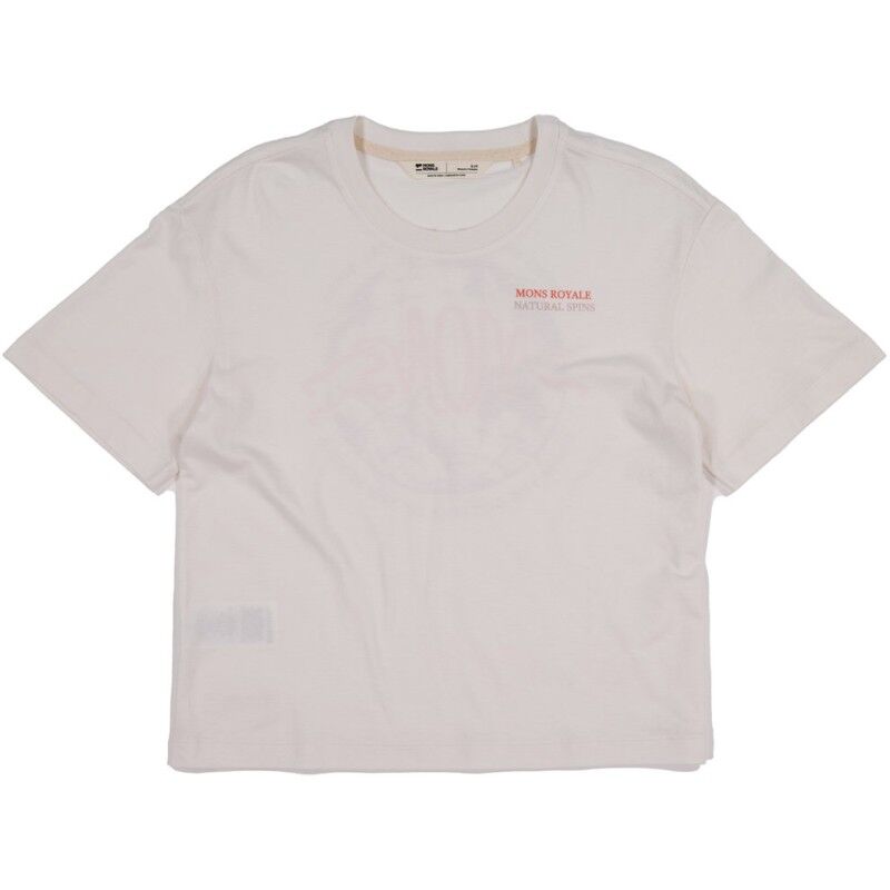Mons Royale Yonder Merino Organic Cotton T-Shirt - Merino shirt - Women's | Hardloop
