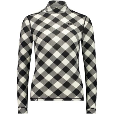 Cascade Merino Base Layer Mock Neck Long Sleeve - Merino base layer - Women's