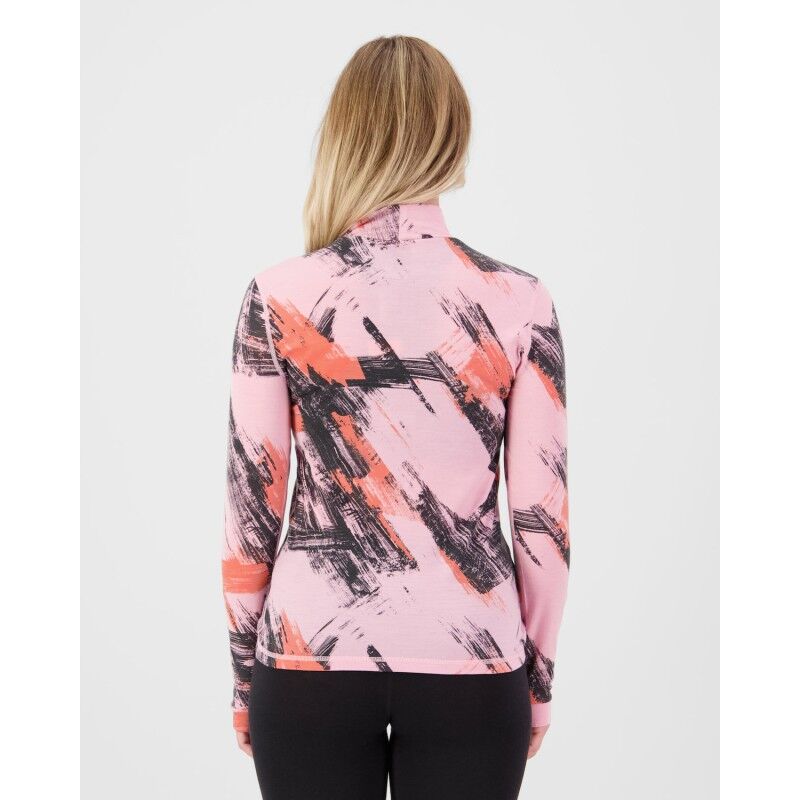 Mons Royale Cascade Merino Base Layer Mock Neck Long Sleeve - Sous-vêtement mérinos femme | Hardloop