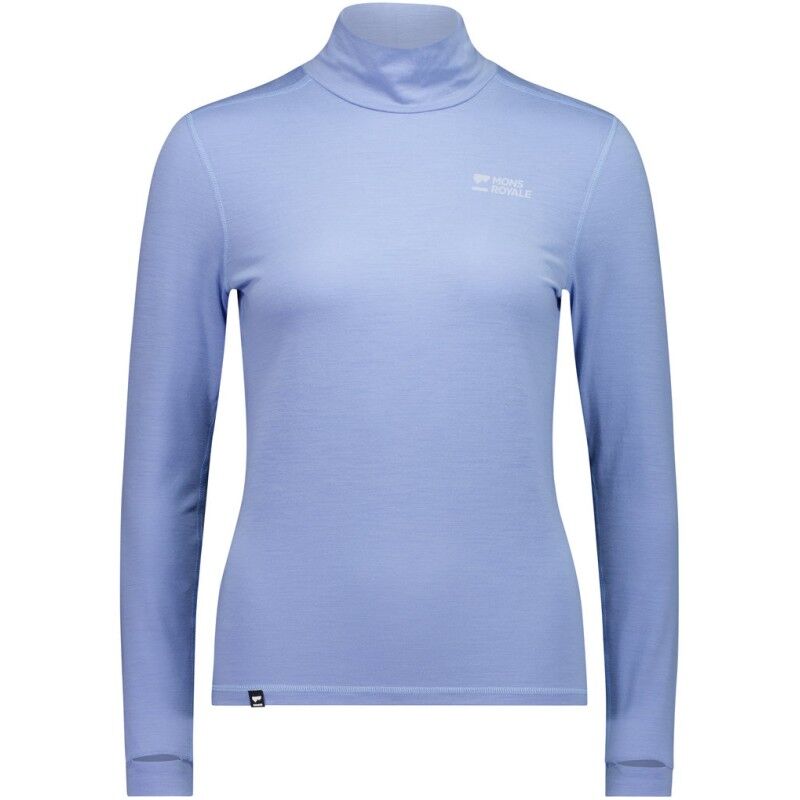 Cascade Merino Base Layer Mock Neck Long Sleeve - Underställ merinoull - Dam