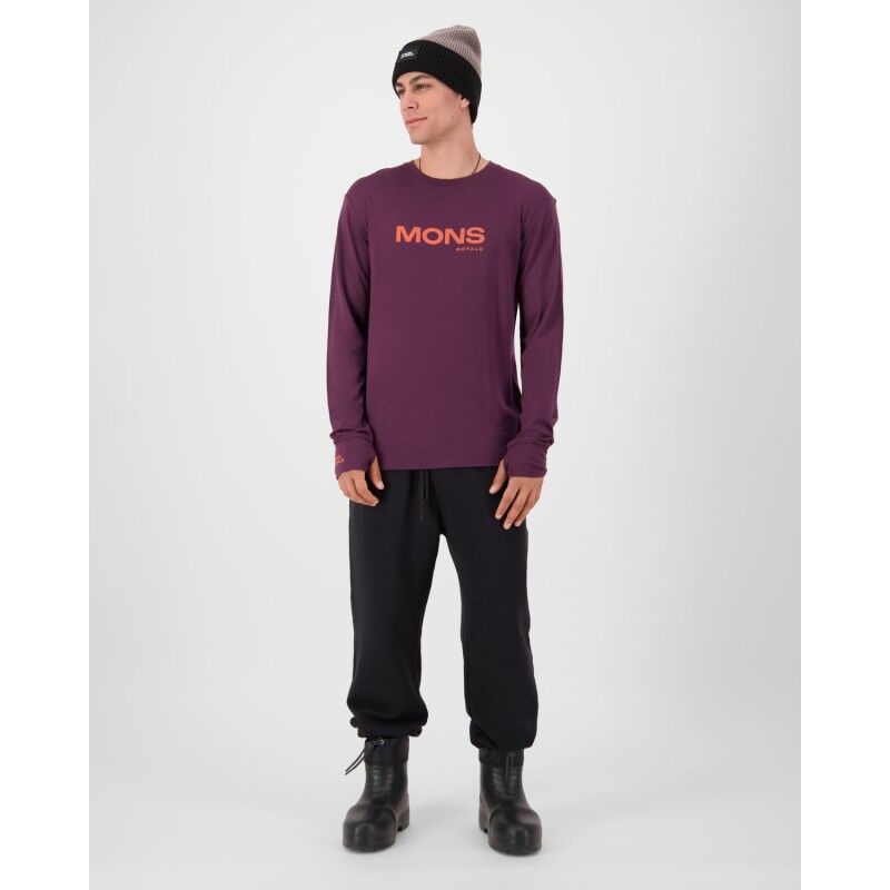 Mons Royale Yotei Merino Classic Long Sleeve - Maglia merino - Uomo | Hardloop