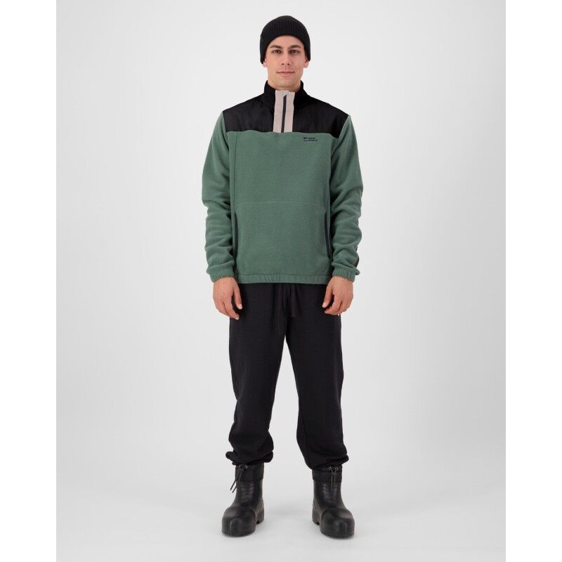 Mons Royale Pileup Wool Fleece 1/4 Zip - Merino Fleecejacke - Herren | Hardloop
