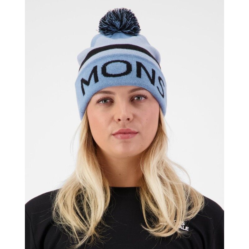 Mons Royale Mccloud Merino Pom Pom Beanie - Merinould Huer | Hardloop