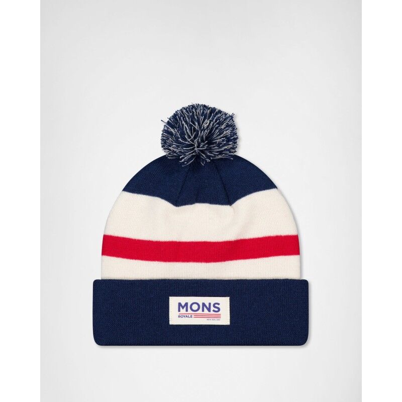 Mccloud Merino Pom Pom Beanie - Bonnet laine mérinos