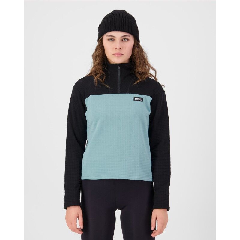 Mons Royale Offgrid Merino Fleece Long Sleeve - Giacca in pile di merino - Donna | Hardloop