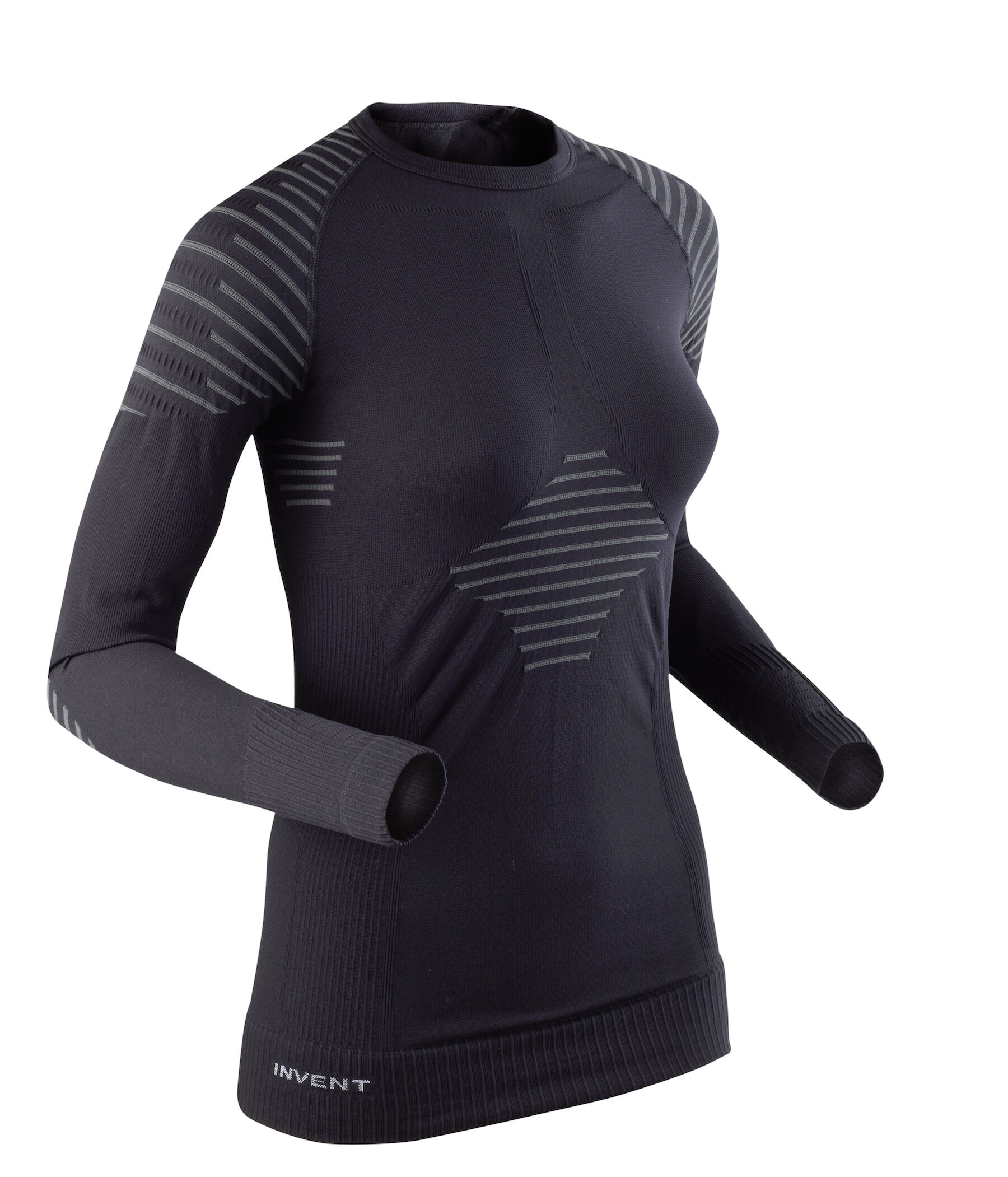 X-Bionic Invent shirt long sleeves - Juoksupaita - Naiset
