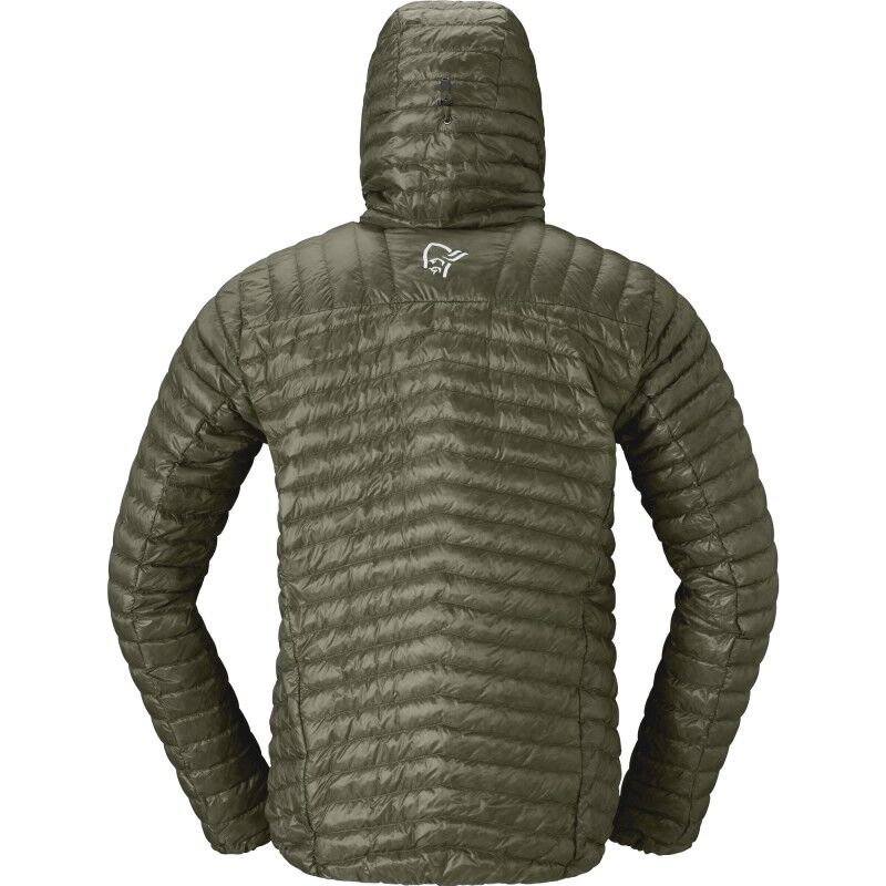 Norrona trollveggen down800 super light Hood M's - Syntetjacka - Herr | Hardloop