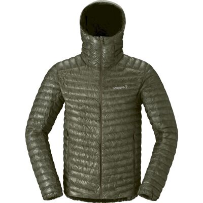 Trollveggen down800 super light Hood M's - Chaqueta de plumas - Hombre