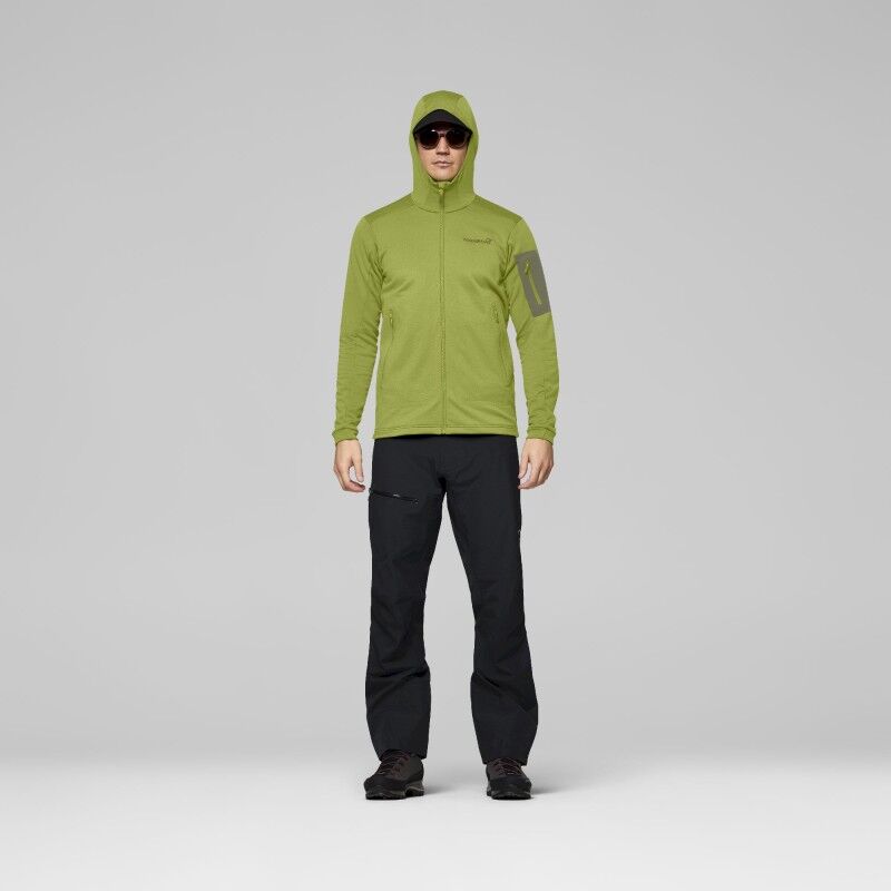 Norrona falketind warm2 stretch Hood M's - Fleecetröjor - Herr | Hardloop