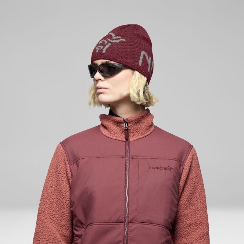Norrona /29 MerinoUll Logo Beanie - Gorro | Hardloop
