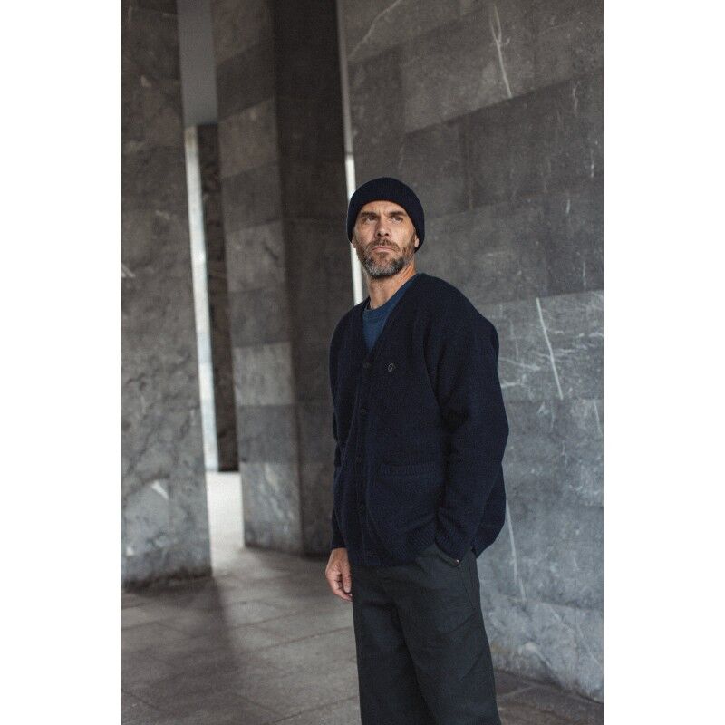 Salty Crew Hookset Cardigan Knit - Pánská fleesová mikina | Hardloop