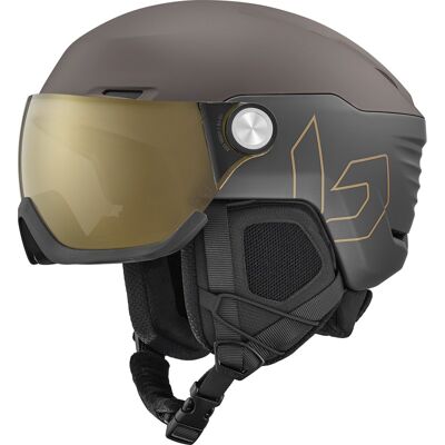 V-Ryft Pure Photochromic Gold Cat 1-3 - Kask narciarski z wizjerem