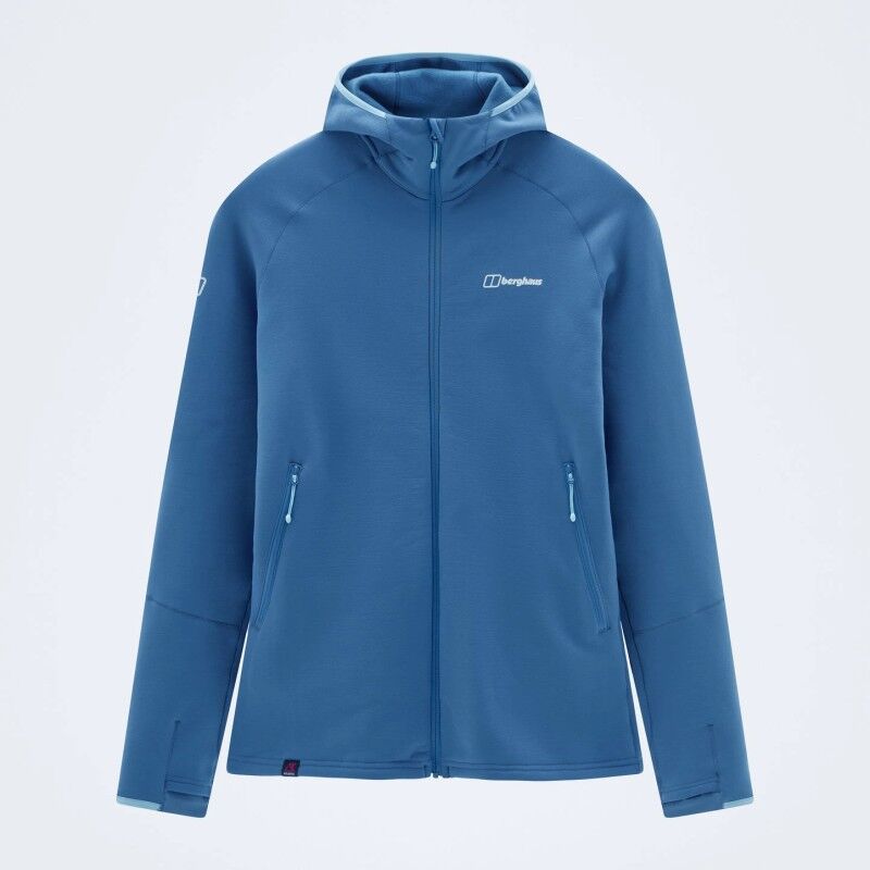 Berghaus Kinetic Powerstretch Hoody - Fleecejakke - Herrer | Hardloop