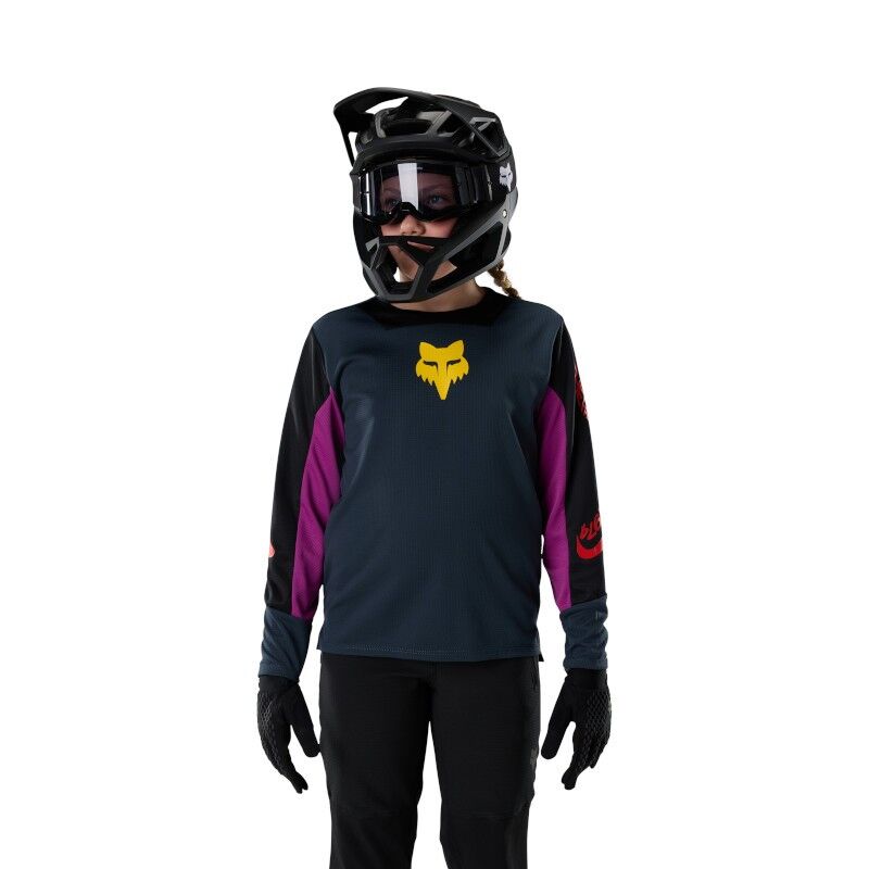 Yth Defend LS Jersey Creation - Maillot VTT enfant