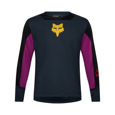 Yth Defend LS Jersey Creation - Pyöräilypusero - Lasten