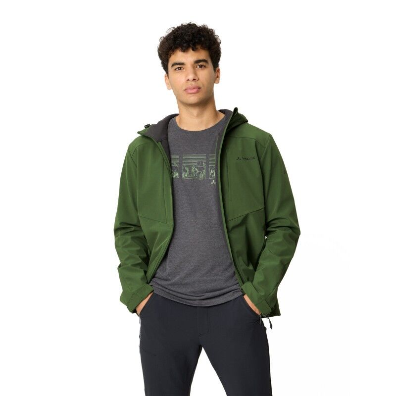 Vaude Men's Cyclone Hooded Jacket II - Softshell jacket - Men's | Hardloop