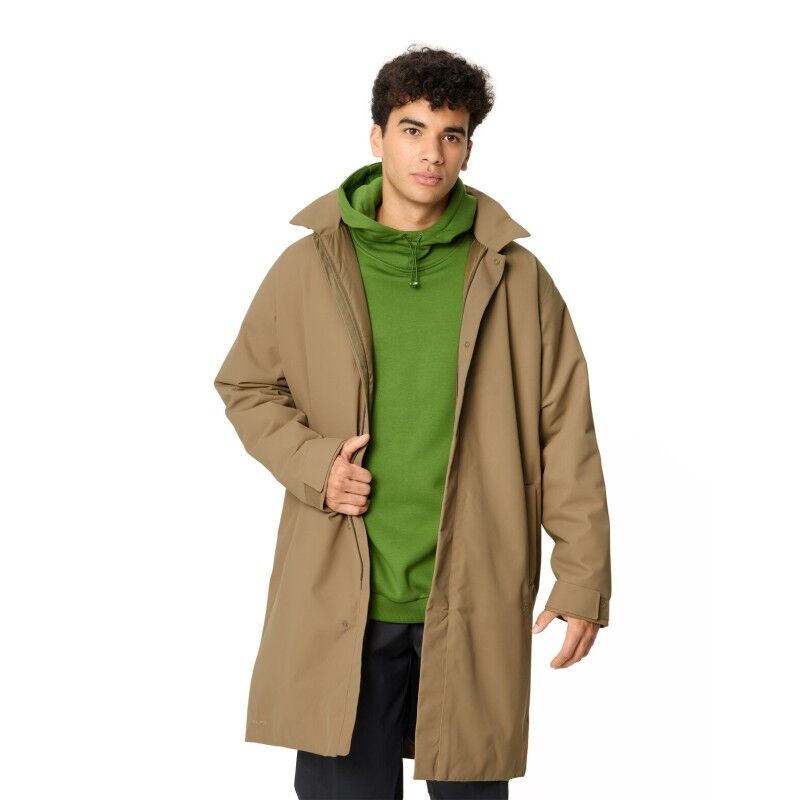 Vaude Men's Coreway Padded Trenchcoat - Casaco impermeável homem | Hardloop