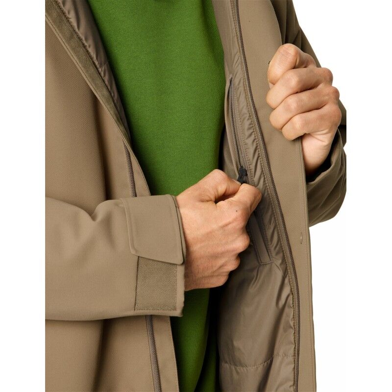 Vaude Men's Coreway Padded Trenchcoat - Chaqueta impermeable - Hombre | Hardloop