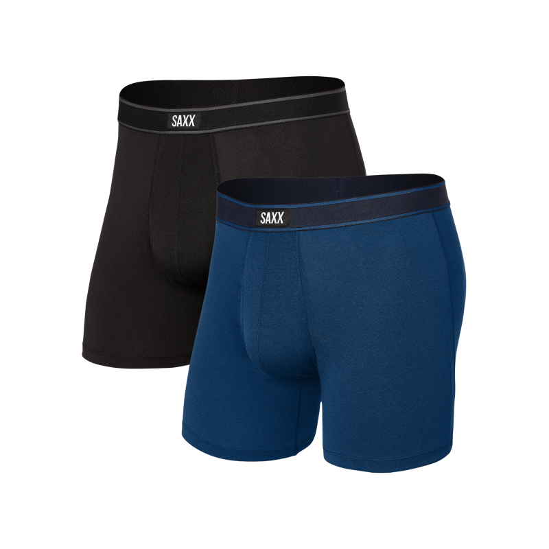 Saxx Daytripper Comfort Strech Court Braguette 2-Pack - Unterwäsche - Herren | Hardloop