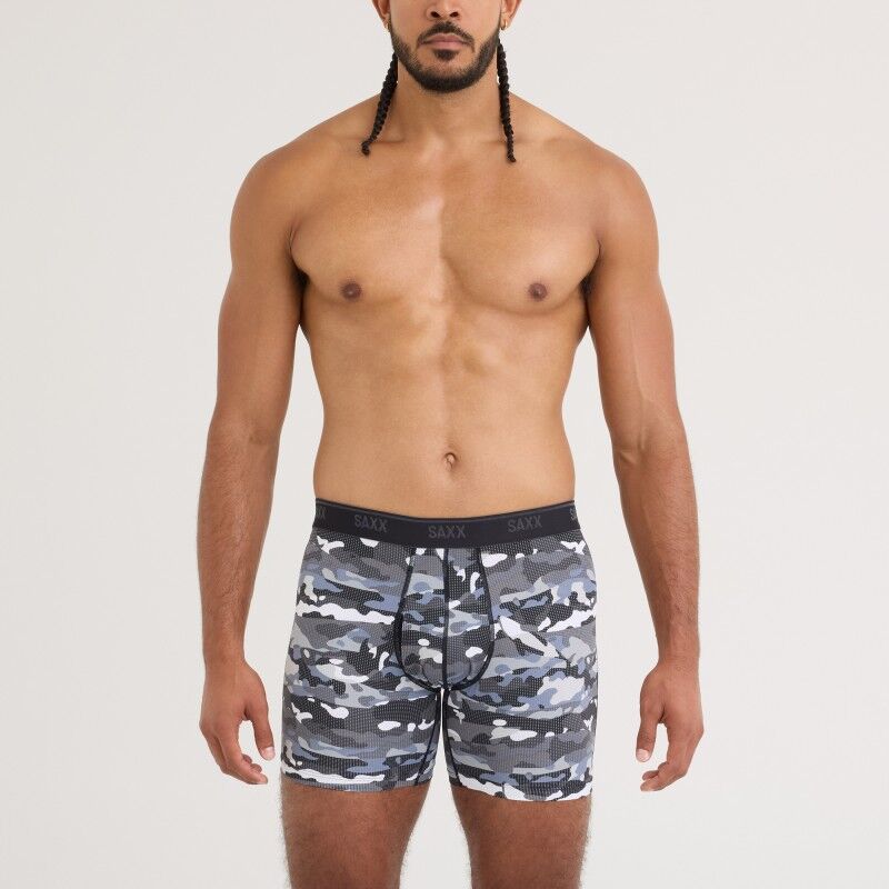 Saxx Quest Maille Quik-Dry Braguette 2-Pack - Mutande - Uomo | Hardloop