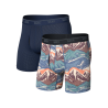 Saxx Quest Maille Quik-Dry Braguette 2-Pack - Bokseri - Miehet | Hardloop