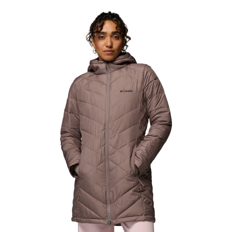 Heavenly Long Hooded Jacket - Kunstfaserjacke - Damen