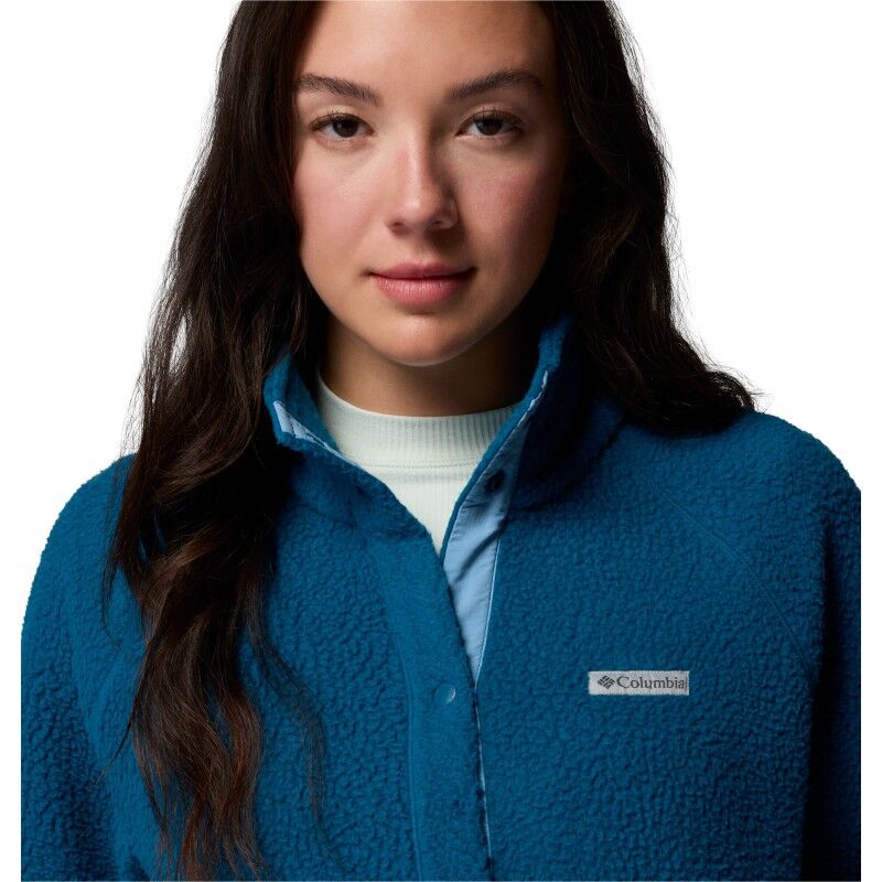 Columbia Jasper Ridge Pebbled Fleece Full Snap - Fleecetakki - Naiset | Hardloop