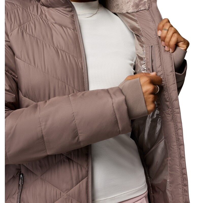 Columbia Heavenly Long Hooded Jacket - Kunstfaserjacke - Damen | Hardloop