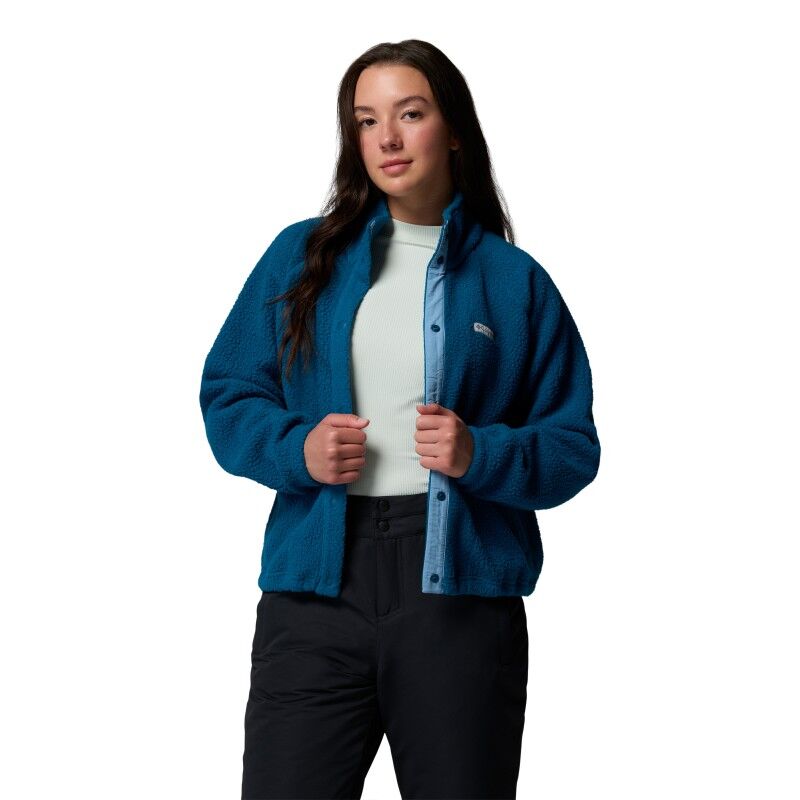 Columbia Jasper Ridge Pebbled Fleece Full Snap - Polaire femme | Hardloop