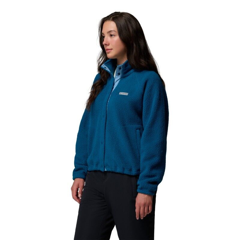Columbia Jasper Ridge Pebbled Fleece Full Snap - Fleecetakki - Naiset | Hardloop