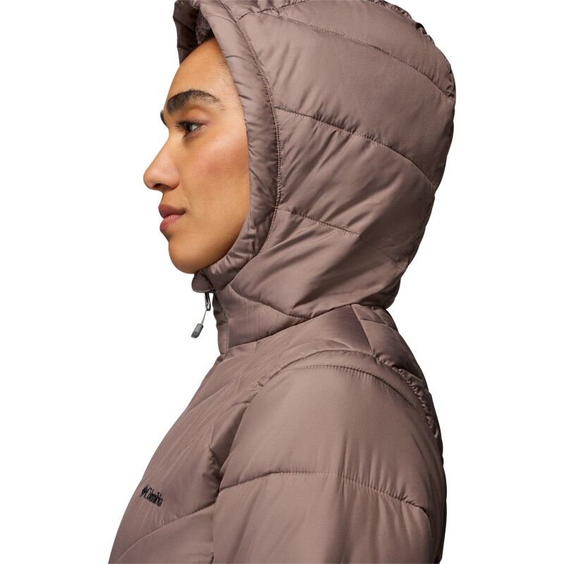 Columbia Heavenly Long Hooded Jacket - Dámská péřova | Hardloop