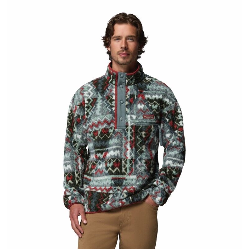 Helvetia II Printed Half Snap Fleece - Forro polar - Hombre