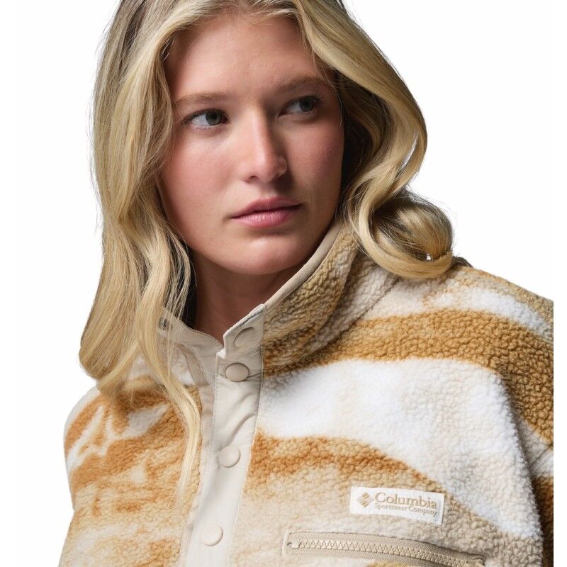 Columbia Helvetia II Printed Cropped Half Snap - Fleece jacket - Women's | Hardloop