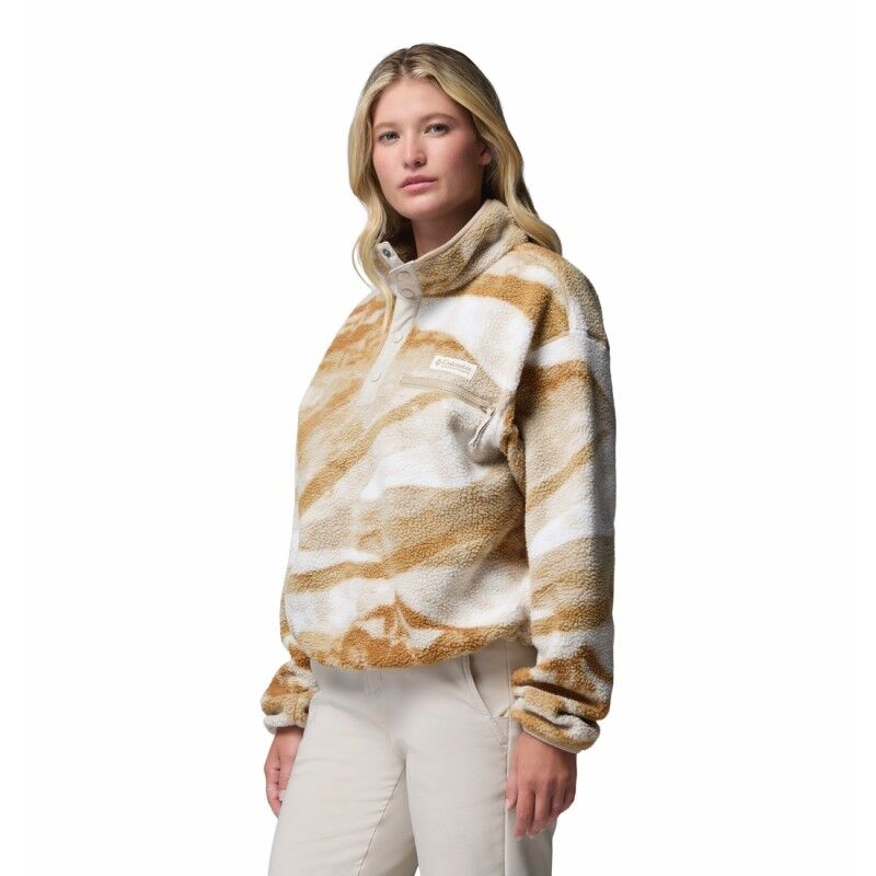 Columbia Helvetia II Printed Cropped Half Snap - Fleece jacket - Women's | Hardloop