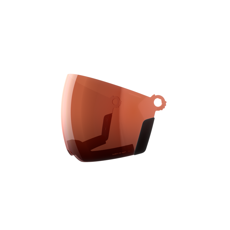 Poc POCito Obex Visor spare lens - Partly Sunny Light Orange Cat 2 - Replacement Ski Goggle Lenses | Hardloop