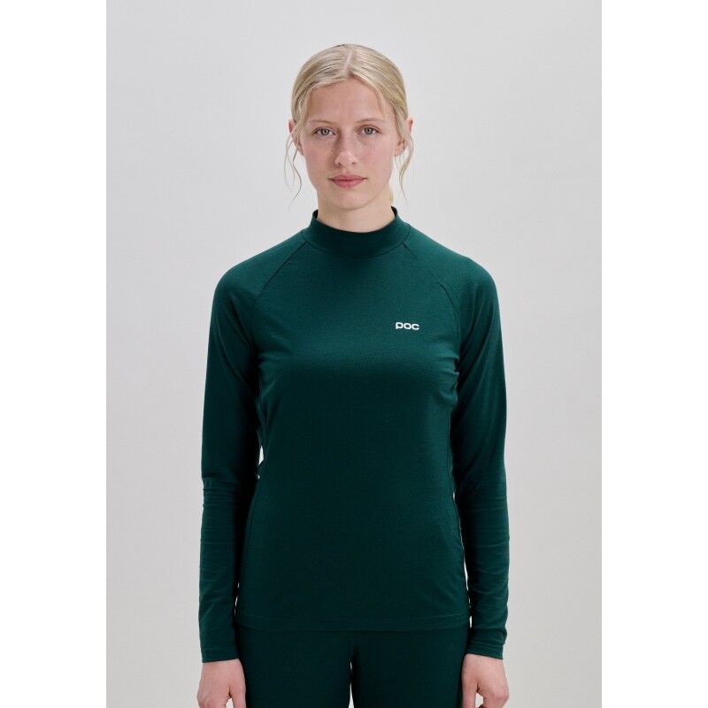 Poc Layer Merino Mock Neck Jersey - Thermisch fietsondergoed - Dames | Hardloop