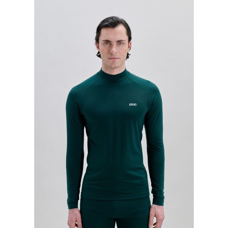 Poc M's Layer Merino Mock Neck Jersey - Pánské funkční triko | Hardloop