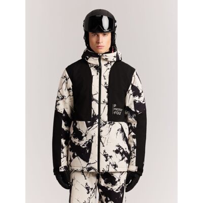 Prtxffaded Snowjacket - Skijakke - Herrer