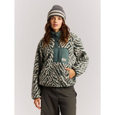 Prtjosey 1/4 Button Top - Fleecejacke - Damen