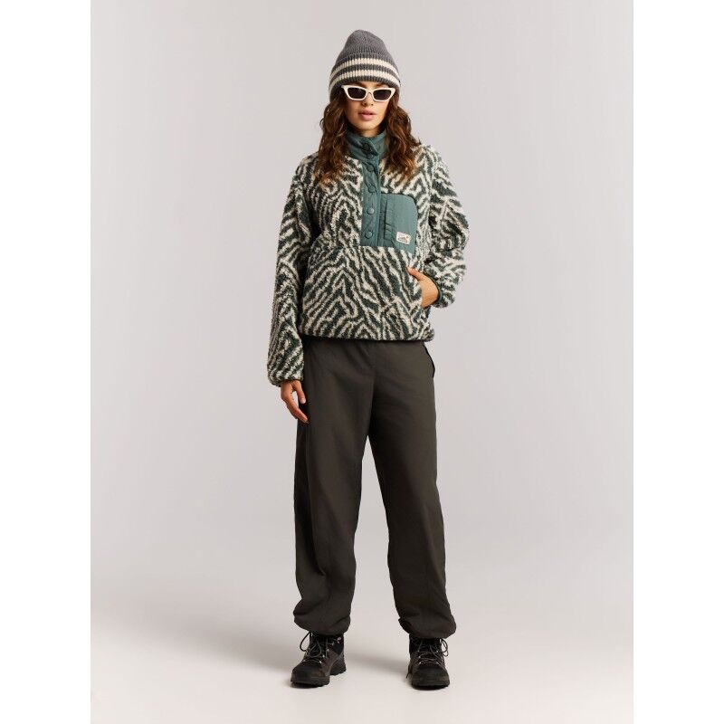 Protest Prtjosey 1/4 Button Top - Fleecevest - Dames | Hardloop