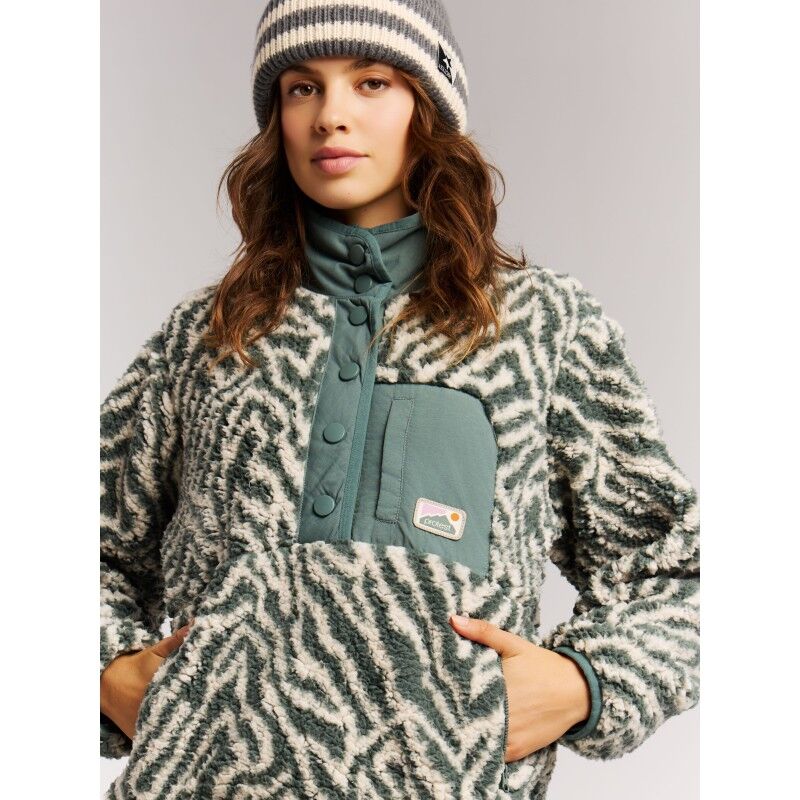Protest Prtjosey 1/4 Button Top - Fleecevest - Dames | Hardloop