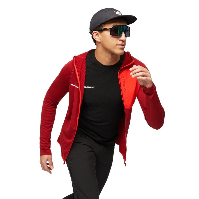 Mammut Aenergy Light ML Hooded Jacket - Fleecetakki - Miehet | Hardloop