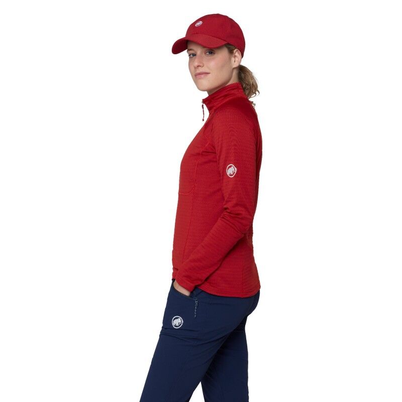 Mammut Taiss ML Half Zip Pull Women - Fleecevest - Dames | Hardloop