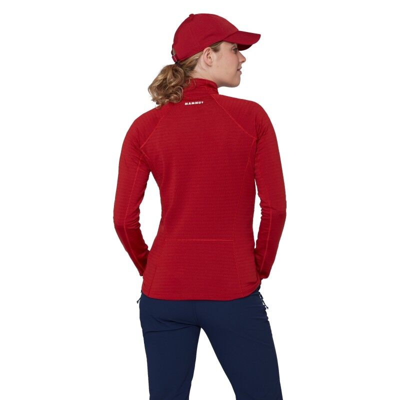Mammut Taiss ML Half Zip Pull Women - Fleecevest - Dames | Hardloop