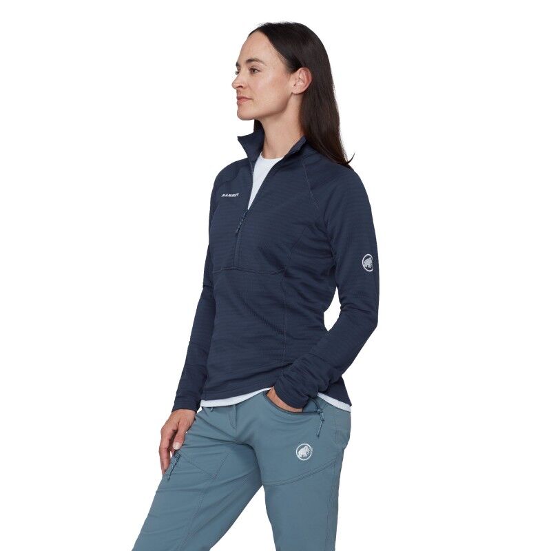 Mammut Taiss ML Half Zip Pull Women - Fleecejacke - Damen | Hardloop