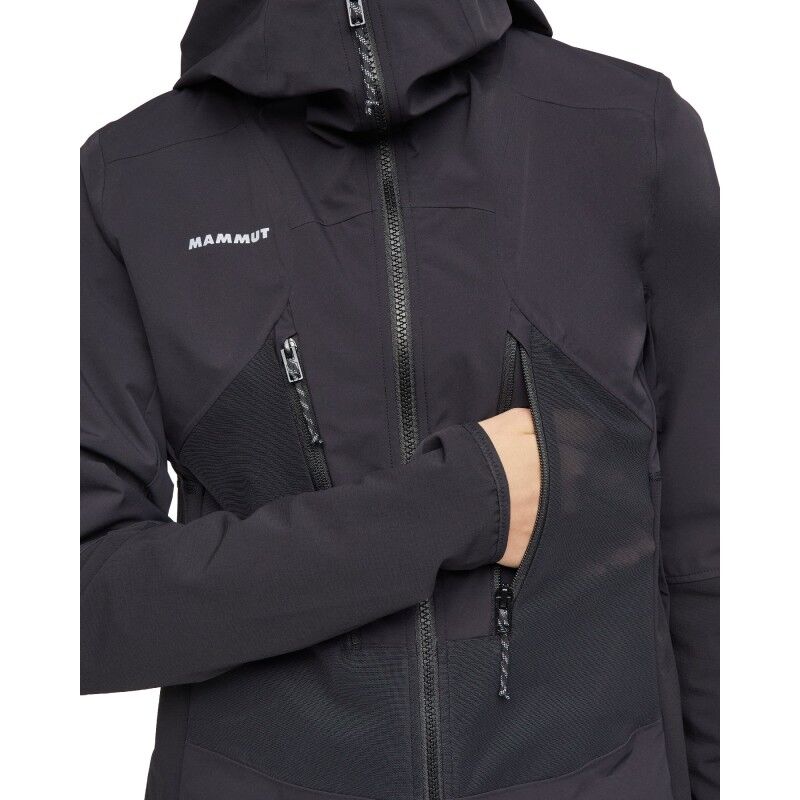 Mammut Aenergy Pro SO Hybrid Hooded Jacket Women - Hybrid Jackets - Women's | Hardloop
