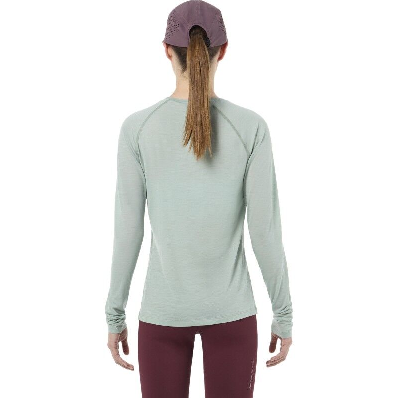 NNormal Merino Long Sleeve - Camiseta de lã merino mulher | Hardloop